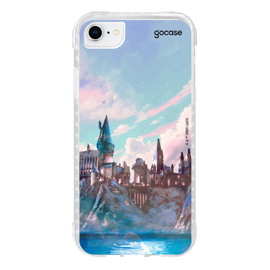 Capinha para celular Harry Potter - Painting of Hogwarts