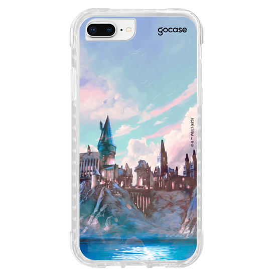 Capinha para celular Harry Potter - Painting of Hogwarts