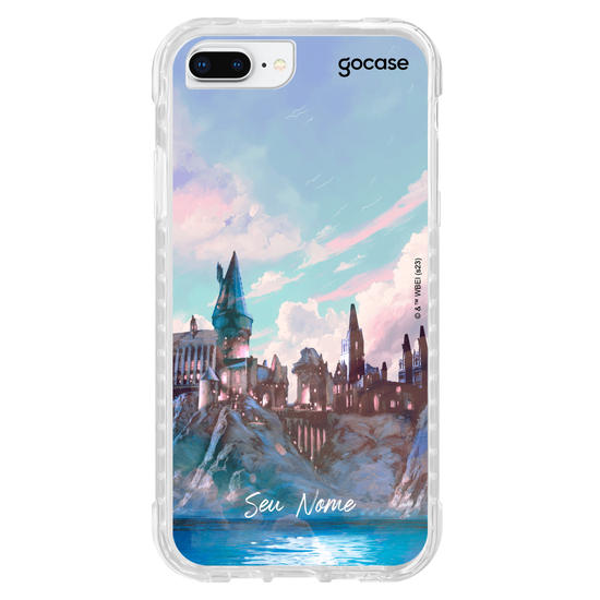 Capinha para celular Harry Potter - Painting of Hogwarts