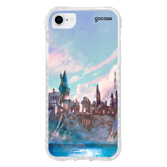 Capinha para celular Harry Potter - Painting of Hogwarts