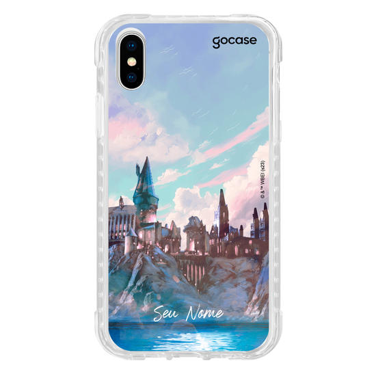 Capinha para celular Harry Potter - Painting of Hogwarts