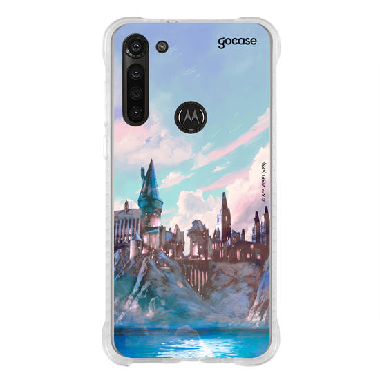 Capinha para celular Harry Potter - Painting of Hogwarts