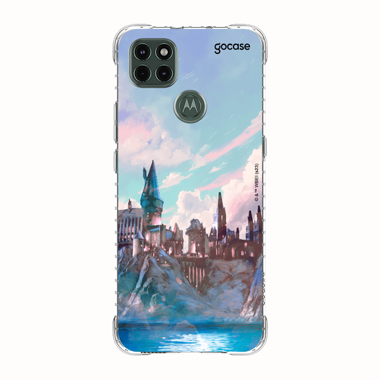 Capinha para celular Harry Potter - Painting of Hogwarts