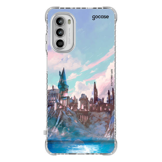 Capinha para celular Harry Potter - Painting of Hogwarts