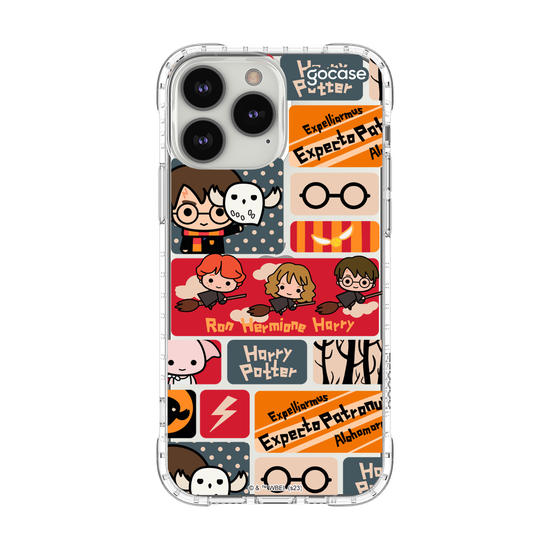 Capinha para celular Harry Potter - Harry e Amigos Comics 