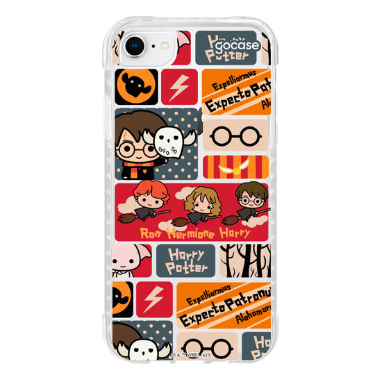 Capinha para celular Harry Potter - Harry e Amigos Comics 