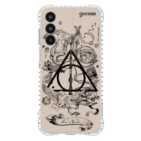 Capinha para celular Harry Potter - Relíquias e Elementos