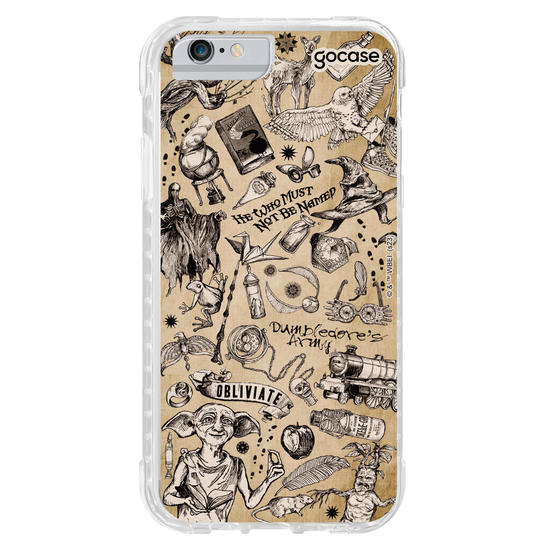 Capinha para celular Harry Potter - Dark Pattern