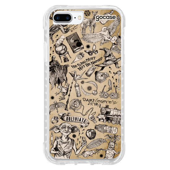 Capinha para celular Harry Potter - Dark Pattern