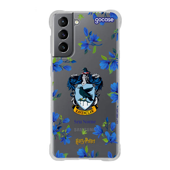 Capinha para celular  Ravenclaw Flowers