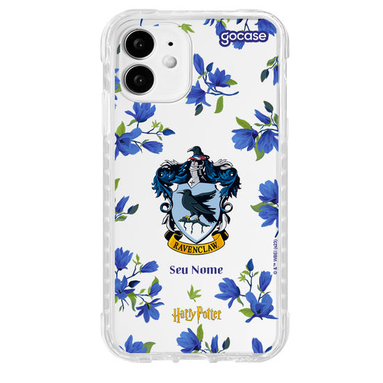 Capinha para celular  Ravenclaw Flowers