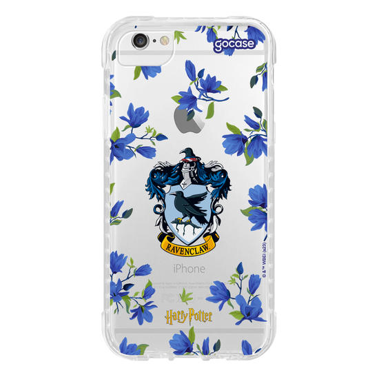 Capinha para celular  Ravenclaw Flowers