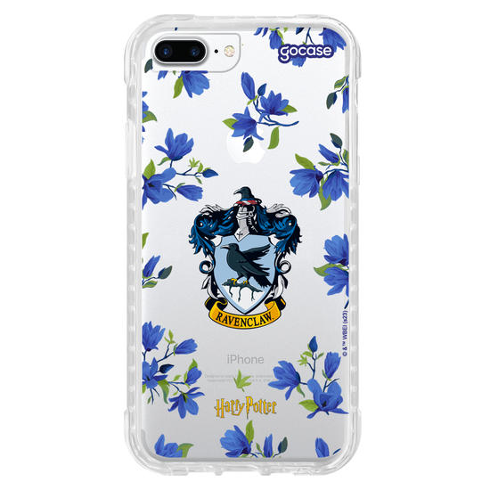 Capinha para celular  Ravenclaw Flowers