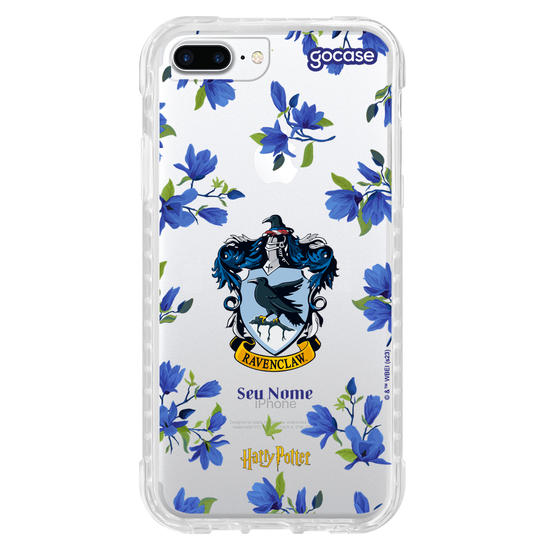 Capinha para celular  Ravenclaw Flowers