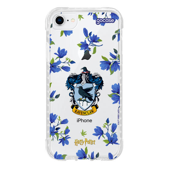 Capinha para celular  Ravenclaw Flowers