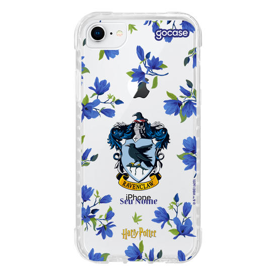 Capinha para celular  Ravenclaw Flowers