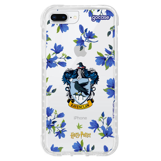 Capinha para celular  Ravenclaw Flowers