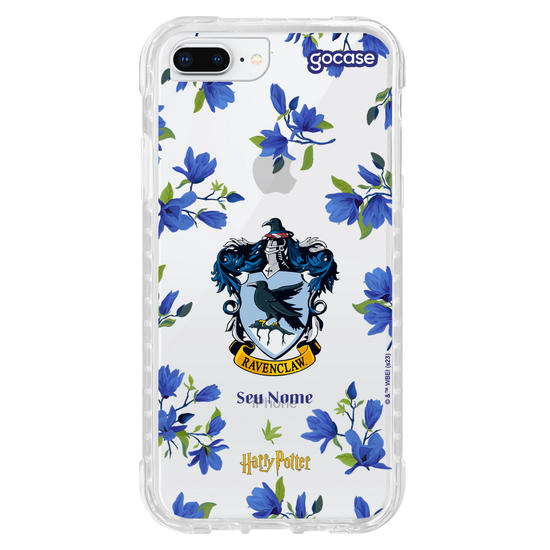 Capinha para celular  Ravenclaw Flowers