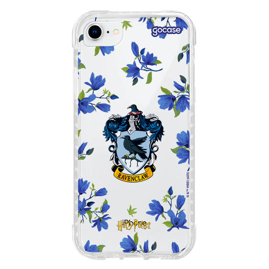 Capinha para celular  Ravenclaw Flowers