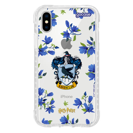 Capinha para celular  Ravenclaw Flowers