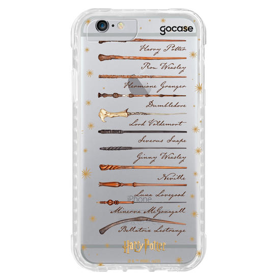 Capinha para celular  Harry Potter - Varinhas