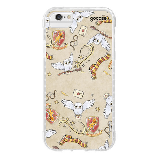 Capinha para celular Harry Potter - Itens Grifinória 
