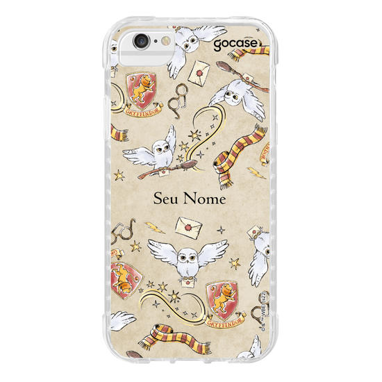 Capinha para celular Harry Potter - Itens Grifinória 