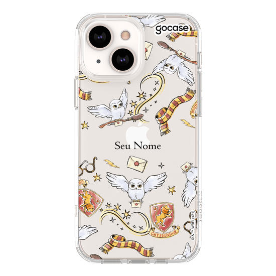 Capinha para celular Harry Potter - Itens Grifinória Clean