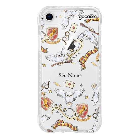 Capinha para celular Harry Potter - Itens Grifinória Clean
