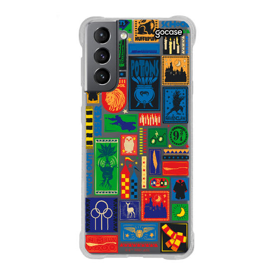 Capinha para celular  Harry Potter - Selos Hogwarts