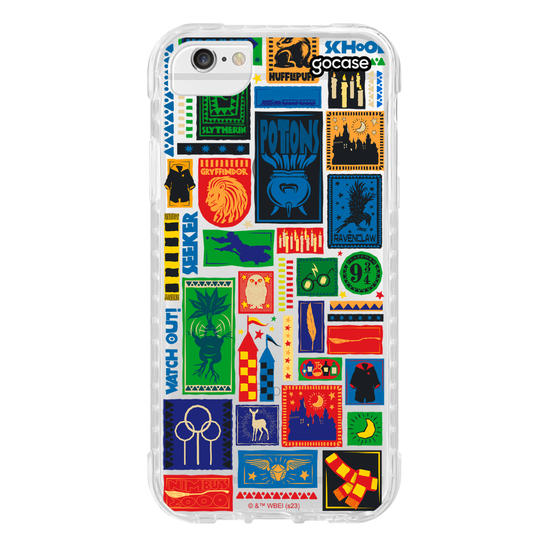 Capinha para celular  Harry Potter - Selos Hogwarts