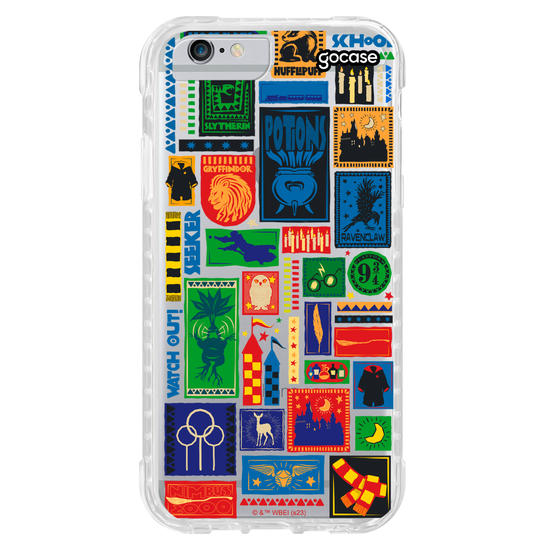 Capinha para celular  Harry Potter - Selos Hogwarts