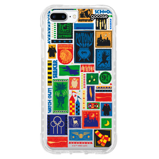 Capinha para celular  Harry Potter - Selos Hogwarts