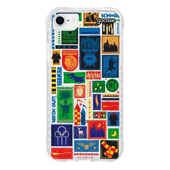Capinha para celular  Harry Potter - Selos Hogwarts