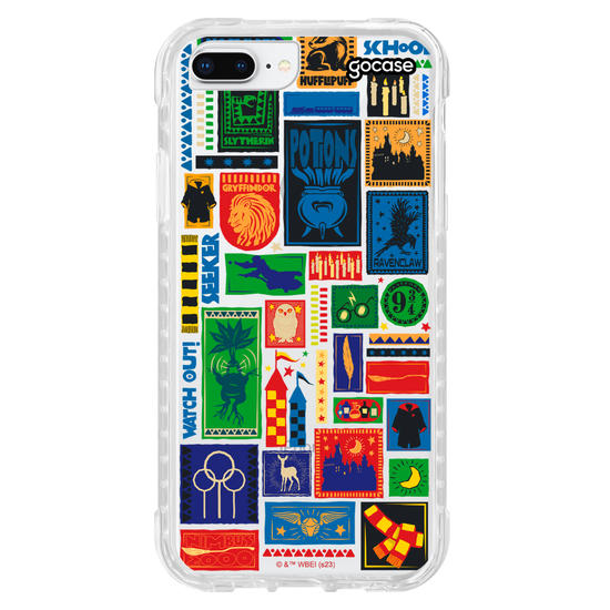 Capinha para celular  Harry Potter - Selos Hogwarts