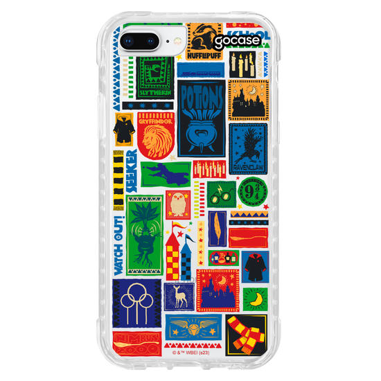 Capinha para celular  Harry Potter - Selos Hogwarts