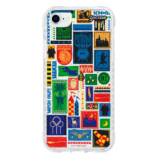 Capinha para celular  Harry Potter - Selos Hogwarts