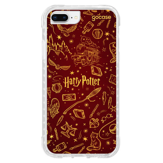Capinha para celular  Harry Potter - Hogwarts Stickers Natalinos