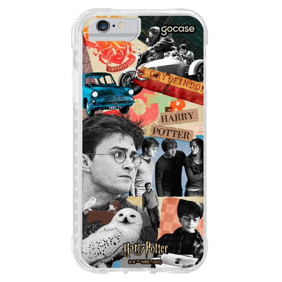 Capinha para celular  Harry Potter - Colagem Harry