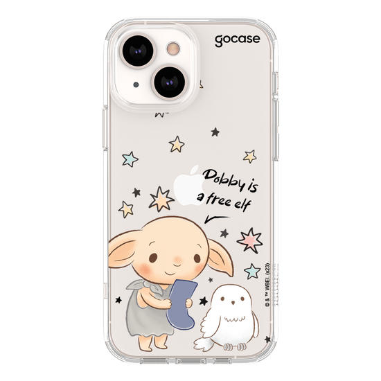 Capinha para celular  Harry Potter - Dobby & Hegwid