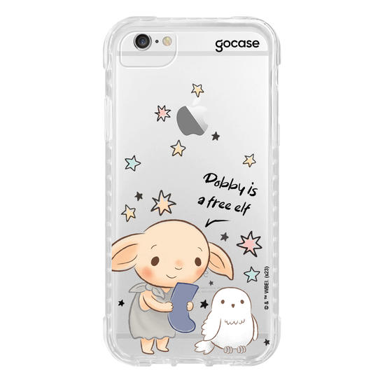 Capinha para celular  Harry Potter - Dobby & Hegwid