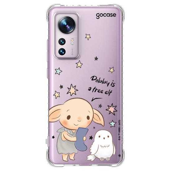Capinha para celular  Harry Potter - Dobby & Hegwid