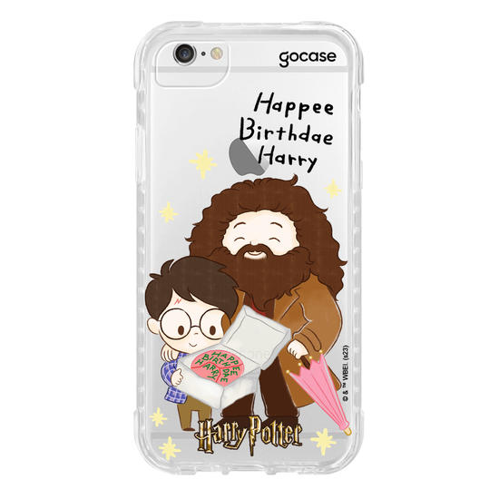 Capinha para celular  Harry Potter - Harry & Hagrid