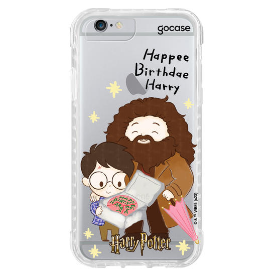 Capinha para celular  Harry Potter - Harry & Hagrid