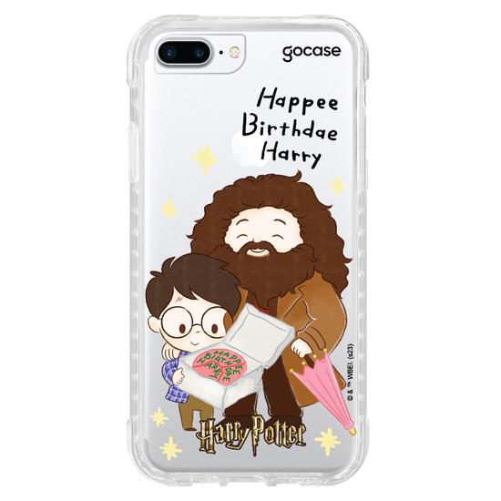 Capinha para celular  Harry Potter - Harry & Hagrid