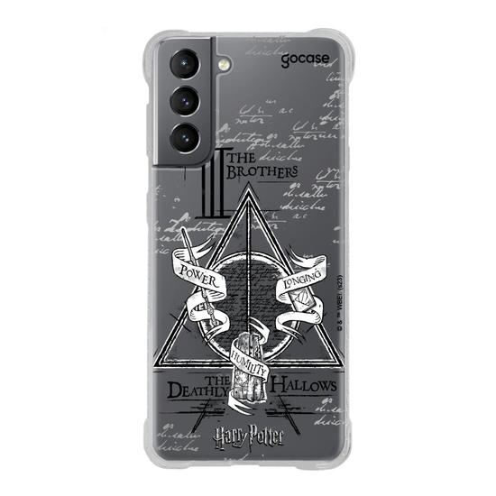 Capinha para celular  Harry Potter - Relíquias da Morte Art