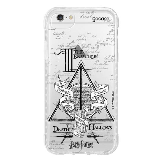 Capinha para celular  Harry Potter - Relíquias da Morte Art