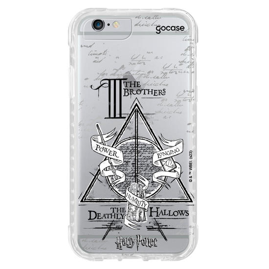 Capinha para celular  Harry Potter - Relíquias da Morte Art
