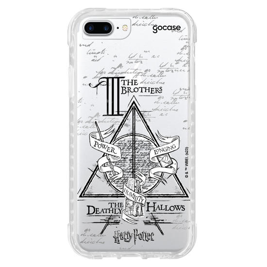 Capinha para celular  Harry Potter - Relíquias da Morte Art