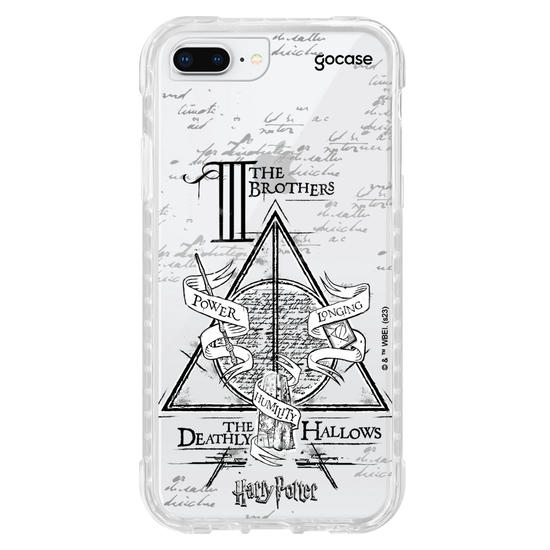 Capinha para celular  Harry Potter - Relíquias da Morte Art